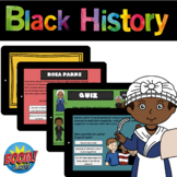 Black History BOOM CARDS Bundle: Activities + Quizzes