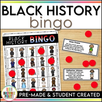 Preview of Black History Bingo Game | Black History Activities