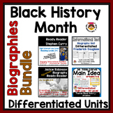 Black History Biographies Bundle Teachers Pay Teachers