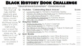 Black History Book Challenge (Accelerated Reader)