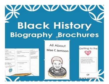 Preview of Black History Brochure