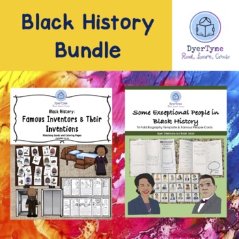 Preview of Black History Bundle