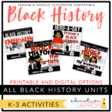 Black History Bundle K-3