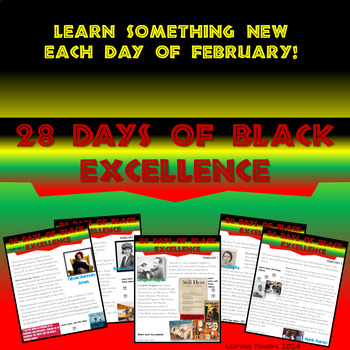 Preview of Black History: Celebrate 28 Days of Black Excellence