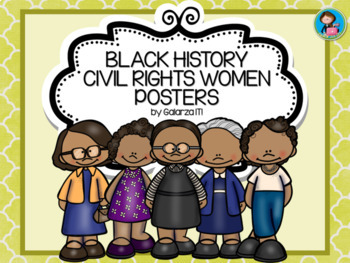 Preview of Black History Civil Rights Women