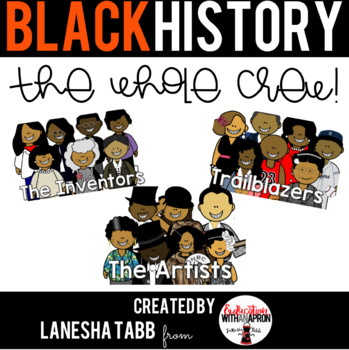 Preview of Black History Clip Art- THE BUNDLE!