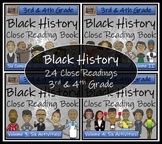 Black History Close Reading Comprehension Books 1 to 4 | 3