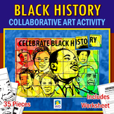 Black History Collaborative Art Activity - Black History M