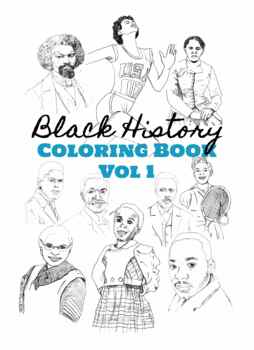Preview of Black History Coloring Book