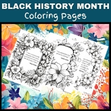 Black History Coloring Pages | Black Women's Quotes for Bu