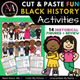 Black History | African American Figures | Cut-and-Paste Activities