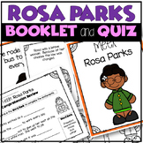 Black History Month Activities - Rosa Parks Emergent Reader