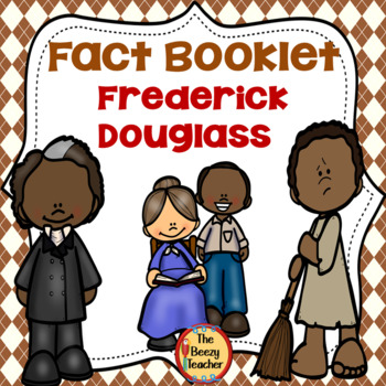 Preview of Black History Frederick Douglass Fact Booklet | Comprehension | Craft