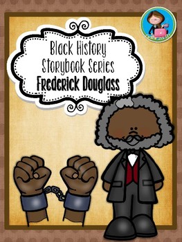 Preview of Black History Frederick Douglass Storybook flipbook