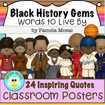 Preview of Black History Gems: Classroom Posters