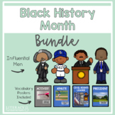 Black History Influential Men Activities Bundle