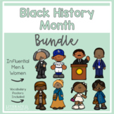 Black History Influential Men and Women Activities Bundle
