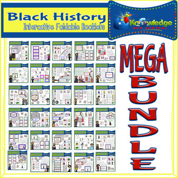 Preview of Black History Interactive Foldables MEGA Bundle - EBOOK