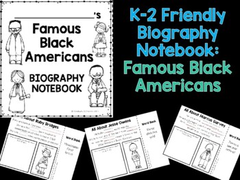 Preview of Black History Interactive Notebook