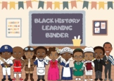 Black History Interactive Preschool Learning Binder ( Digital)