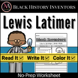 Black History Inventors | Lewis Latimer