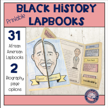 Preview of Black History Lapbooks | Biographies