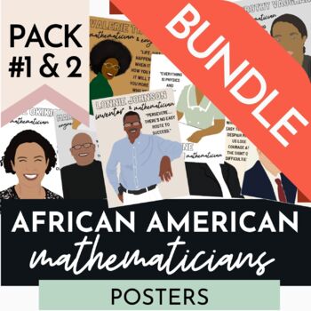 Preview of Black History Leaders Posters