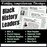 Black History Leaders Reading Comprehension/Two Weeks of D