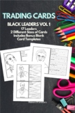 Black History Leaders, Trading Cards Activity - Black Hist