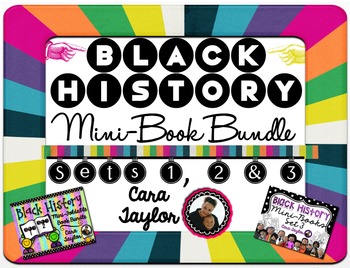 Preview of Black History MEGA Mini Foldable Book Bundle (Informational Text)