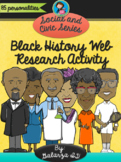 Black History Personalities Web Research Bundle