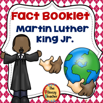 Preview of Black History Martin Luther King Jr. Fact Booklet | Comprehension | Craft