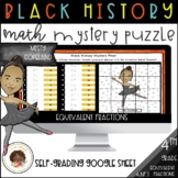 Black History Math Mystery Puzzle-Misty Copeland - Equival