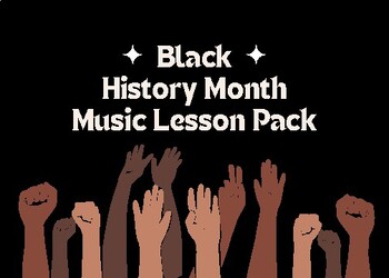 Preview of Black Music History Mega Lesson Pack