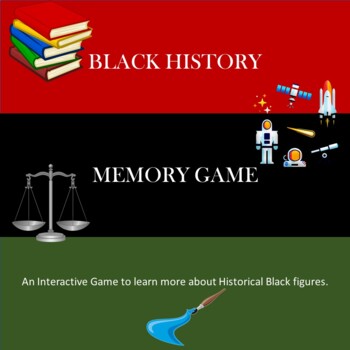 Preview of Black History Memory Game