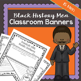 Black History Men Classroom Banners | Printable Worksheets