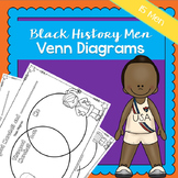 Black History Men Venn Diagrams| Printable Worksheets | Bl