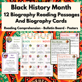 Black History Month: 12 Biography Reading Passages | Poste