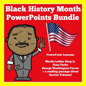 Preview of BLACK HISTORY MONTH ACTIVITIES  1st 2nd 3rd 4th 5th Grade BUNDLE