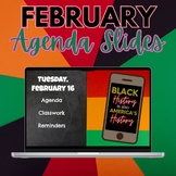 Black History Month 2024 Agenda Slides
