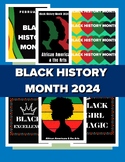 Black History Month 2024 Flyers & Posters