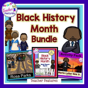 Preview of FAMOUS AFRICAN AMERICANS Biography Writing Project & READING PASSAGES Bundle