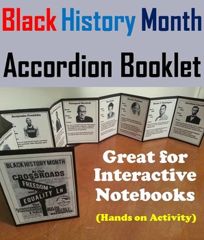 Preview of Black History Month Activity/ African American History Interactive Notebook