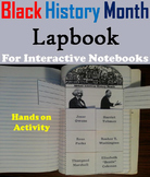 Black History Month Activity Interactive Notebook: Famous 