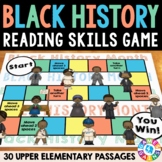 Black History Month Reading Comprehension Passages Februar