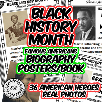 Black History Month Biographies: African-American Reading Bulletin ...