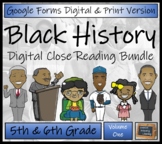 Black History Month Close Reading Bundle Digital & Print |