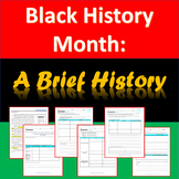 DISTANCE LEARNING: Black History Month - A Brief History