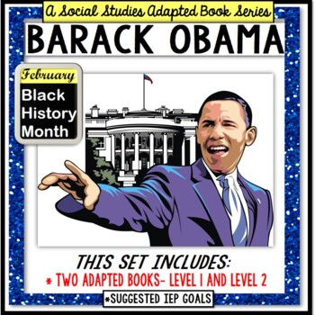 Preview of Black History Month | BARACK OBAMA | ADAPTED BOOK for Special Education