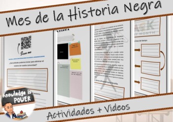 Preview of Black History Month | Activities + Biographies + Theme of the Year | Spanish